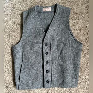 Filson Mackinaw 100% Wool Vest